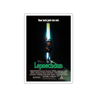 LEPRECHAUN 1993 Movie Poster STICKER Vinyl Die-Cut Decal-3 Inch-The Sticker Space