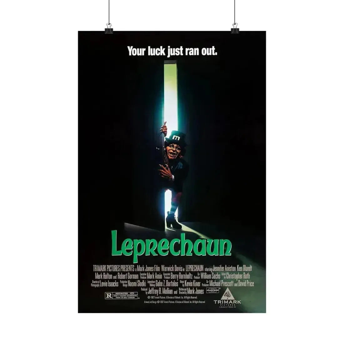 LEPRECHAUN 1993 - Paper Movie Poster 16″ x 24″ Matte - The Sticker Space