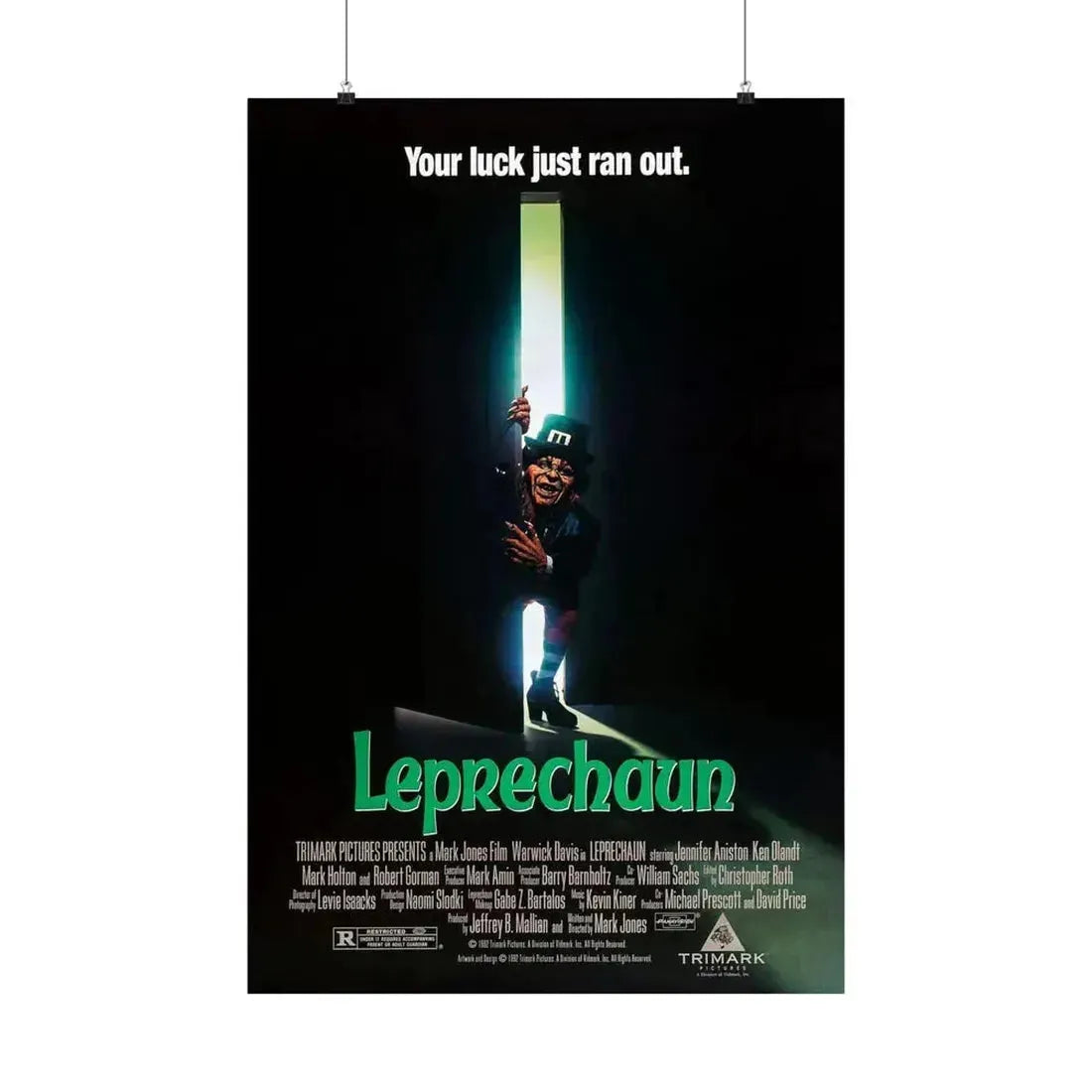LEPRECHAUN 1993 - Paper Movie Poster 24″ x 36″ Matte - The Sticker Space