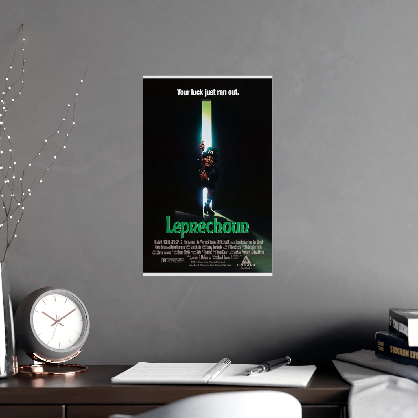LEPRECHAUN 1993 - Paper Movie Poster-The Sticker Space
