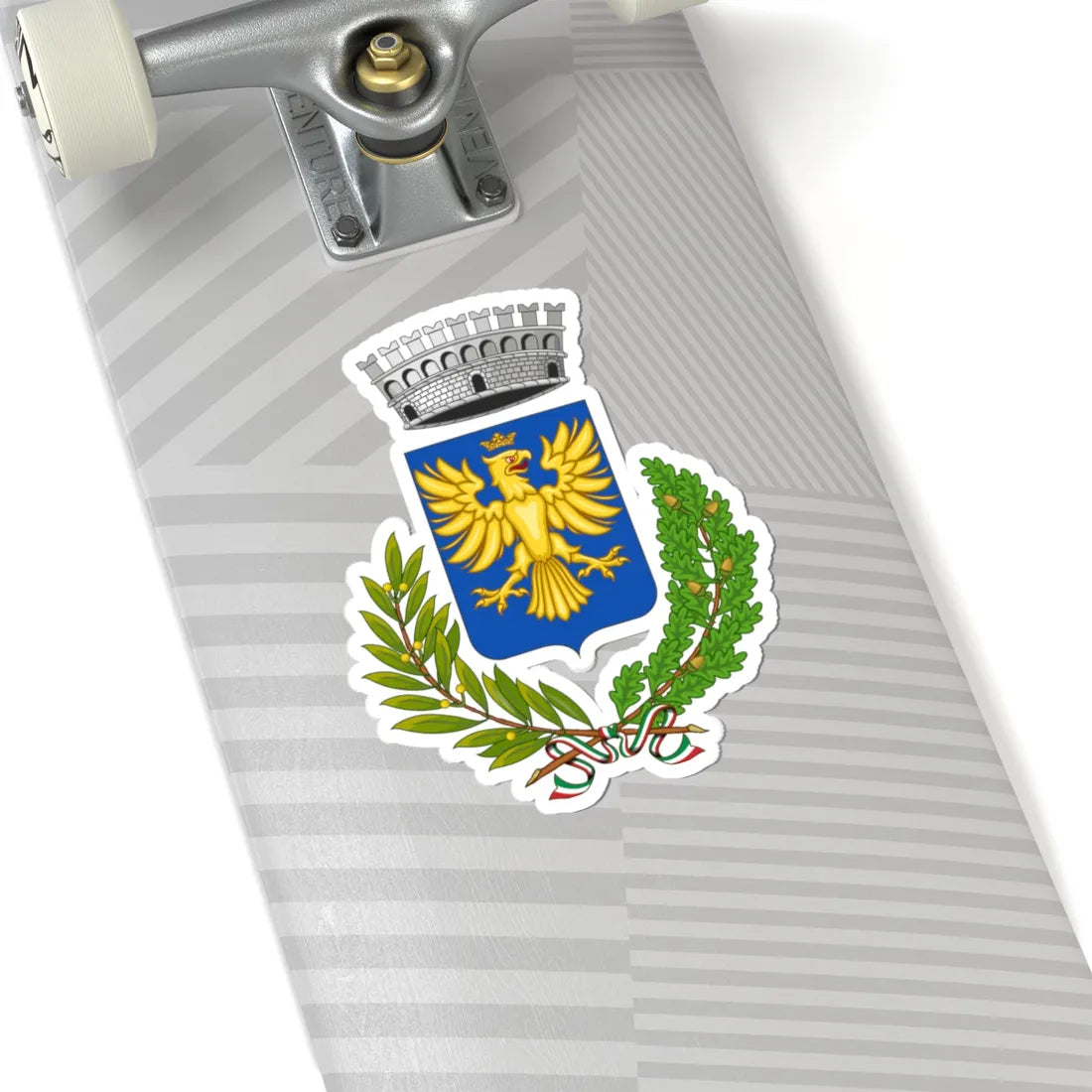Lequile-Stemma (Italy) (Coat of Arms) STICKER Vinyl Kiss-Cut Decal - The Sticker Space