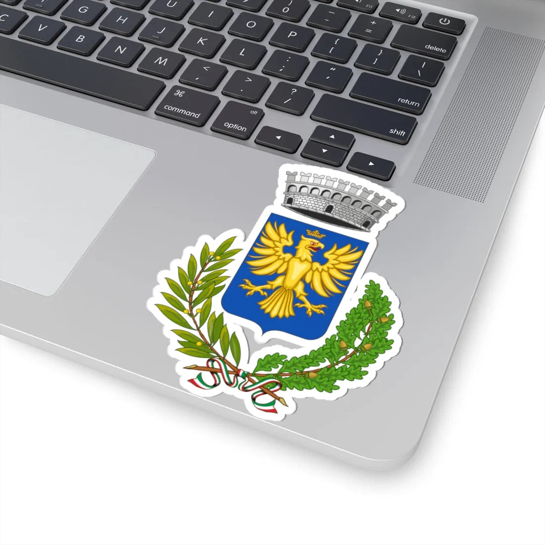Lequile-Stemma (Italy) (Coat of Arms) STICKER Vinyl Kiss-Cut Decal - The Sticker Space
