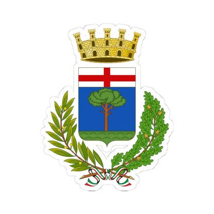 Lerici-Stemma (Italy) (Coat of Arms) STICKER Vinyl Kiss-Cut Decal 4 Inch White - The Sticker Space