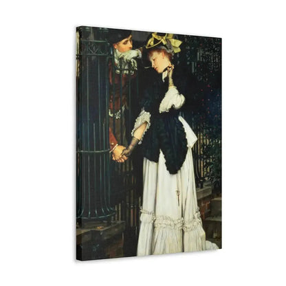 Les Adieux (The Farewells) 1871, by James Tissot, - Canvas Wall Art - The Sticker Space