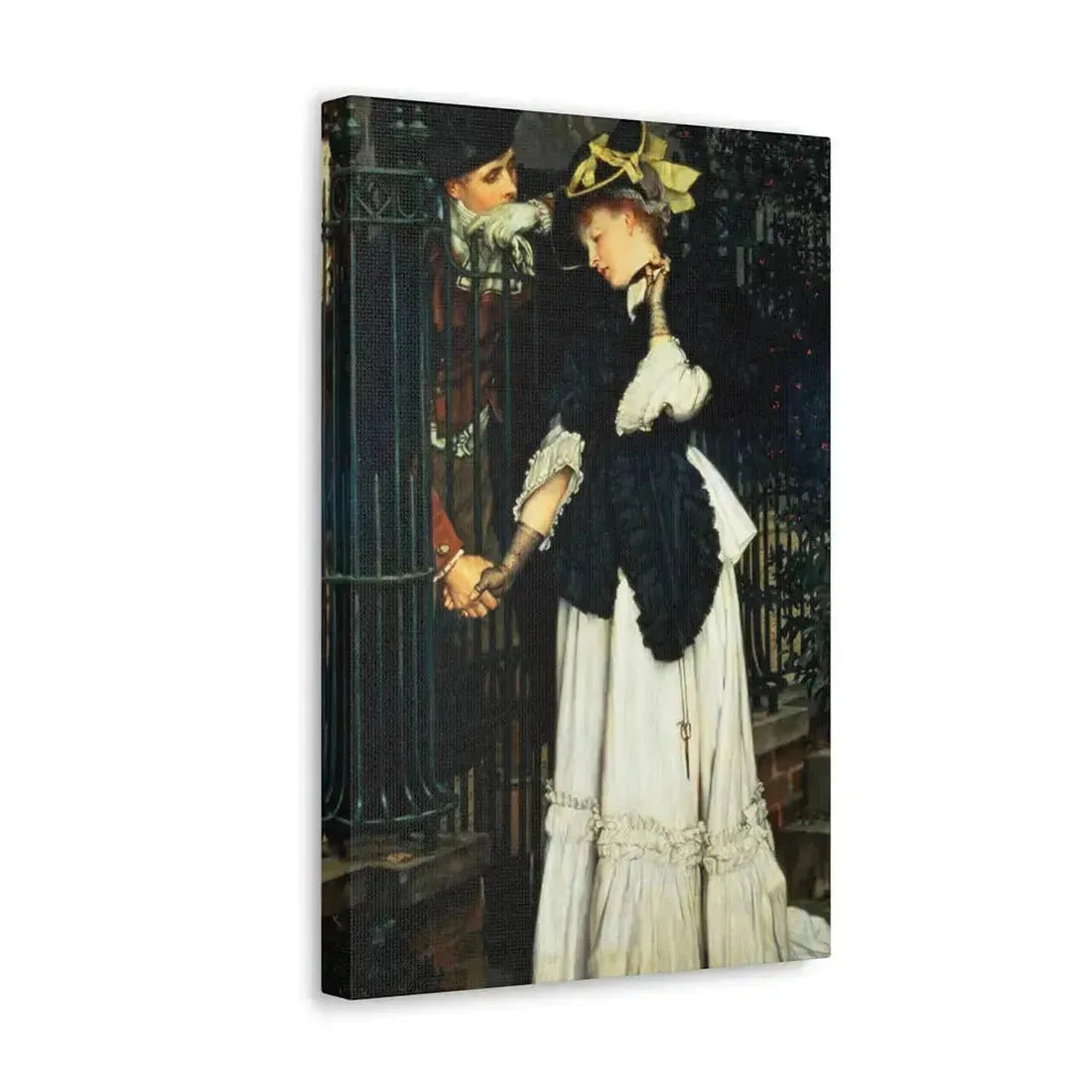 Les Adieux (The Farewells) 1871, by James Tissot, - Canvas Wall Art - The Sticker Space