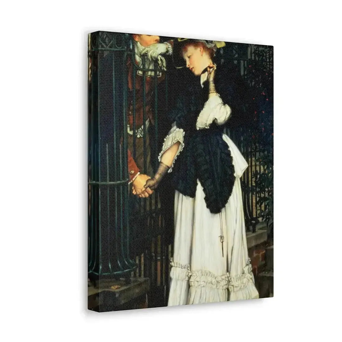 Les Adieux (The Farewells) 1871, by James Tissot, - Canvas Wall Art - The Sticker Space