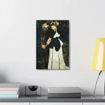Les Adieux (The Farewells) 1871, by James Tissot, - Canvas Wall Art - The Sticker Space