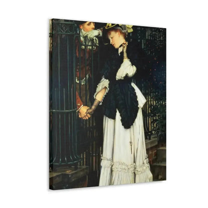 Les Adieux (The Farewells) 1871, by James Tissot, - Canvas Wall Art - The Sticker Space