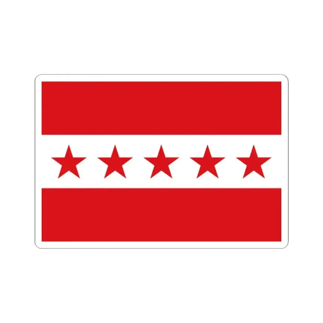 Les Bons-Villers Belgium (Belgium) STICKER Vinyl Kiss-Cut Decal 2 Inch White - The Sticker Space