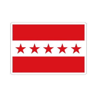 Les Bons-Villers Belgium (Belgium) STICKER Vinyl Kiss-Cut Decal 2 Inch White - The Sticker Space