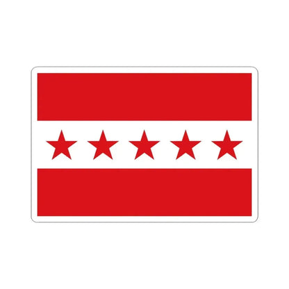 Les Bons-Villers Belgium (Belgium) STICKER Vinyl Kiss-Cut Decal 3 Inch White - The Sticker Space