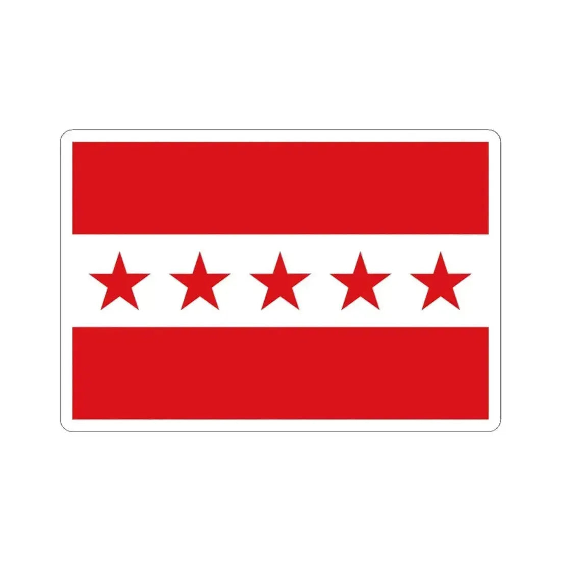 Les Bons-Villers Belgium (Belgium) STICKER Vinyl Kiss-Cut Decal 4 Inch White - The Sticker Space