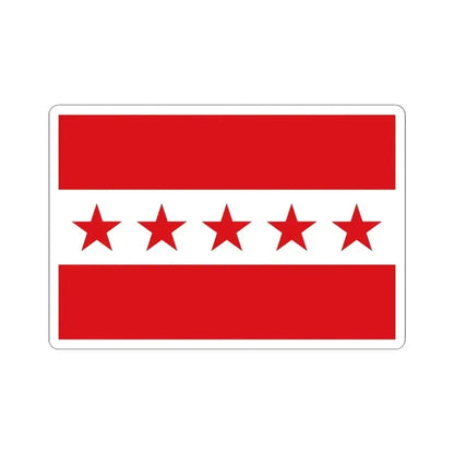 Les Bons-Villers Belgium (Belgium) STICKER Vinyl Kiss-Cut Decal 4 Inch White - The Sticker Space