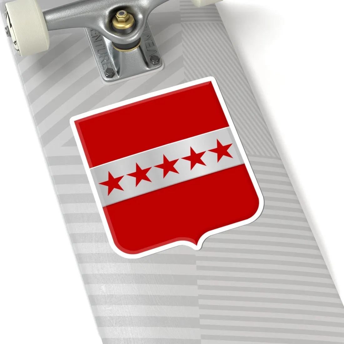 Les Bons Villers wapen (Belgium) (Coat of Arms) STICKER Vinyl Kiss-Cut Decal - The Sticker Space