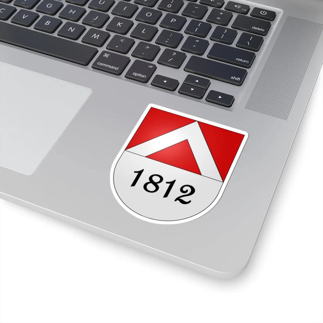 Les Planchettes-coat of arms (Switzerland) (Coat of Arms) STICKER Vinyl Kiss-Cut Decal - The Sticker Space