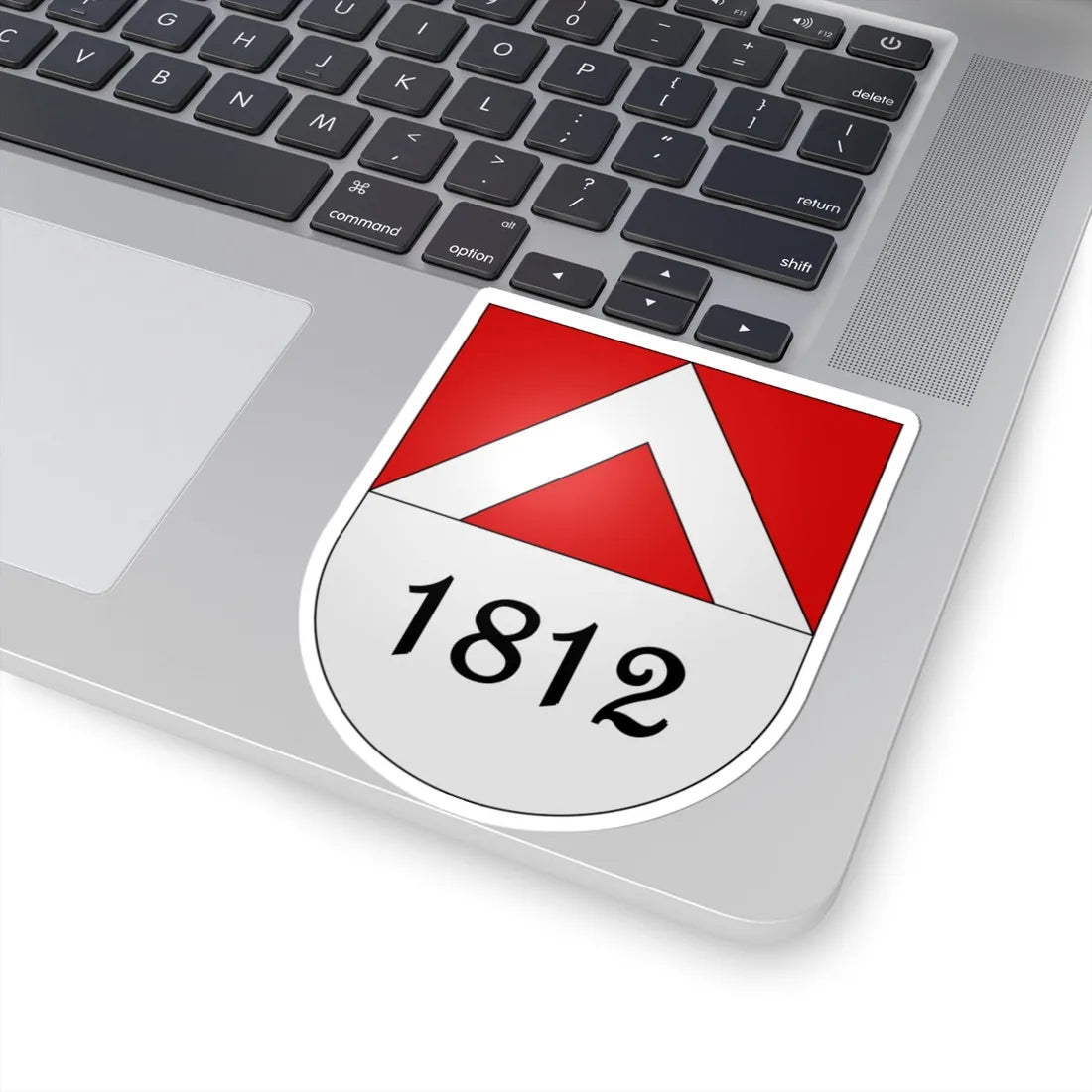 Les Planchettes-coat of arms (Switzerland) (Coat of Arms) STICKER Vinyl Kiss-Cut Decal - The Sticker Space