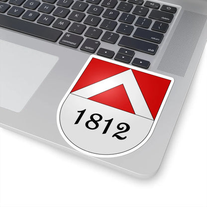 Les Planchettes-coat of arms (Switzerland) (Coat of Arms) STICKER Vinyl Kiss-Cut Decal - The Sticker Space