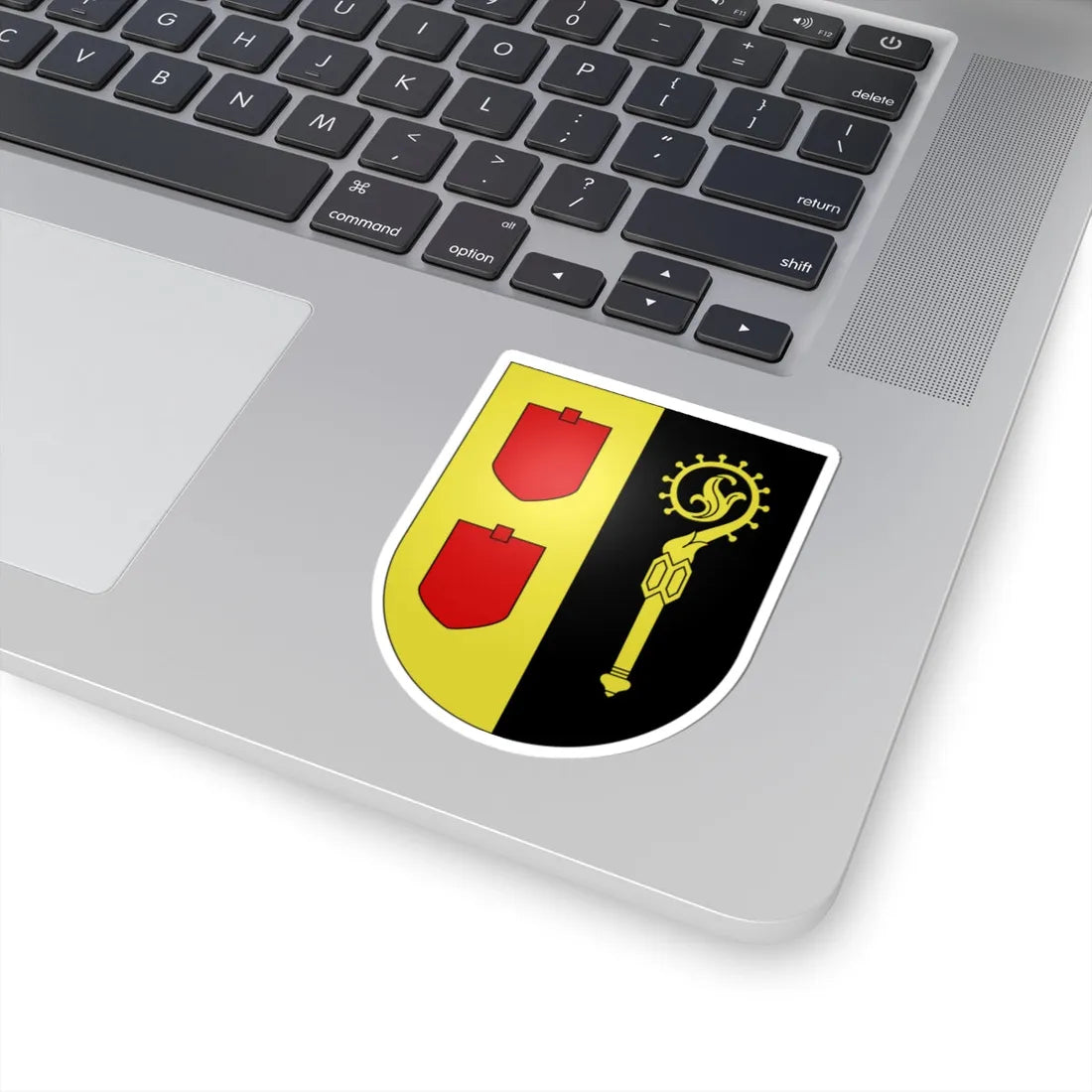 Les Thioleyres-coat of arms (Switzerland) (Coat of Arms) STICKER Vinyl Kiss-Cut Decal - The Sticker Space