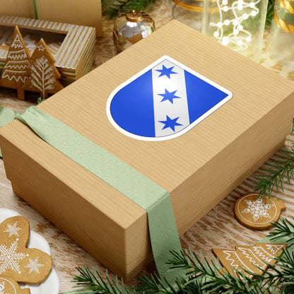 Les Verrieres-coat of arms (Switzerland) (Coat of Arms) STICKER Vinyl Kiss-Cut Decal - The Sticker Space