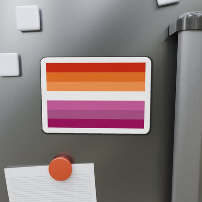 Lesbian Pride Flag 2 - Die-Cut Magnet-The Sticker Space