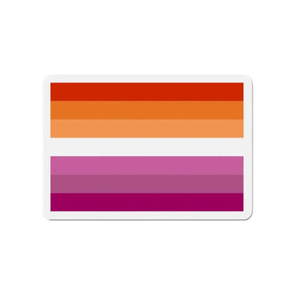 Lesbian Pride Flag 2 - Refrigerator Magnet 4 Inch - The Sticker Space