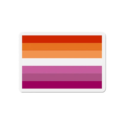 Lesbian Pride Flag 2 - Refrigerator Magnet 5 Inch - The Sticker Space