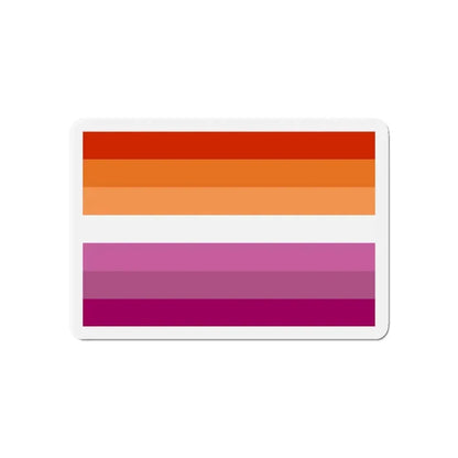 Lesbian Pride Flag 2 - Refrigerator Magnet 6 Inch - The Sticker Space