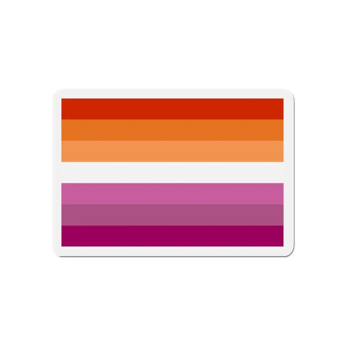 Lesbian Pride Flag 2 - Refrigerator Magnet - The Sticker Space