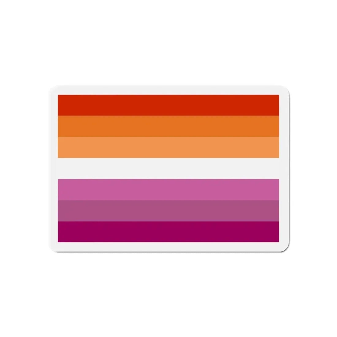 Lesbian Pride Flag 2 - Refrigerator Magnet - The Sticker Space