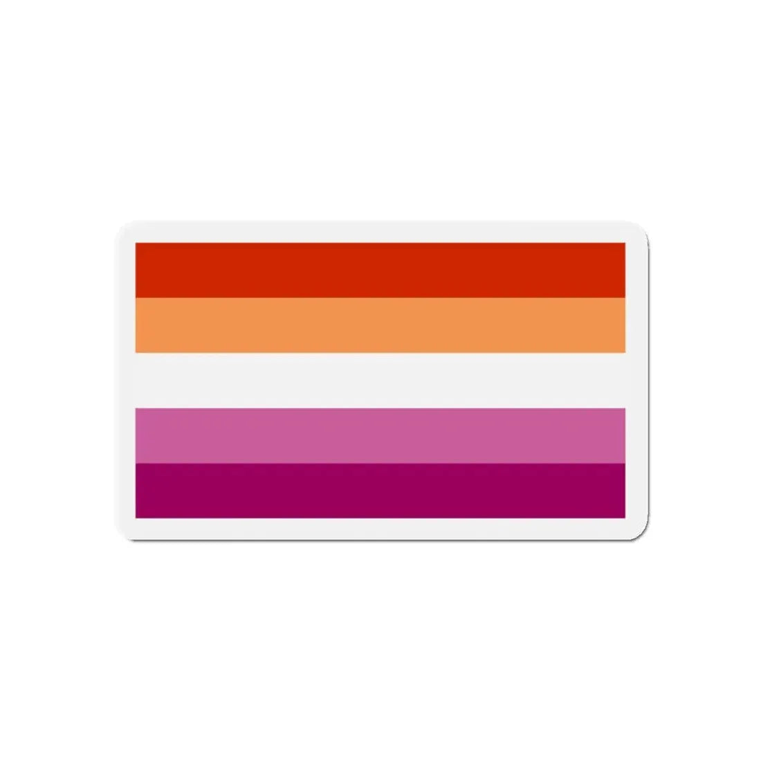 Lesbian Pride Flag 3 - Refrigerator Magnet - The Sticker Space
