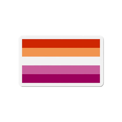 Lesbian Pride Flag 3 - Refrigerator Magnet - The Sticker Space