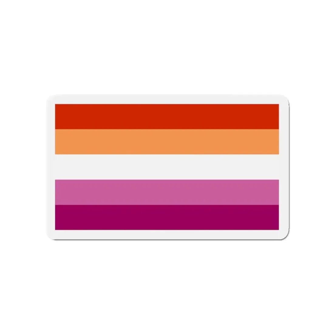 Lesbian Pride Flag 3 - Refrigerator Magnet - The Sticker Space
