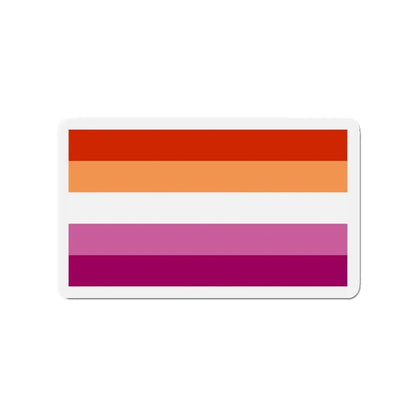 Lesbian Pride Flag 3 - Refrigerator Magnet - The Sticker Space