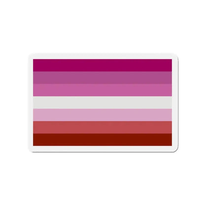 Lesbian Pride Flag - Refrigerator Magnet 2 Inch - The Sticker Space