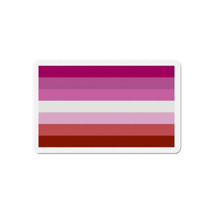 Lesbian Pride Flag - Refrigerator Magnet 6 Inch - The Sticker Space