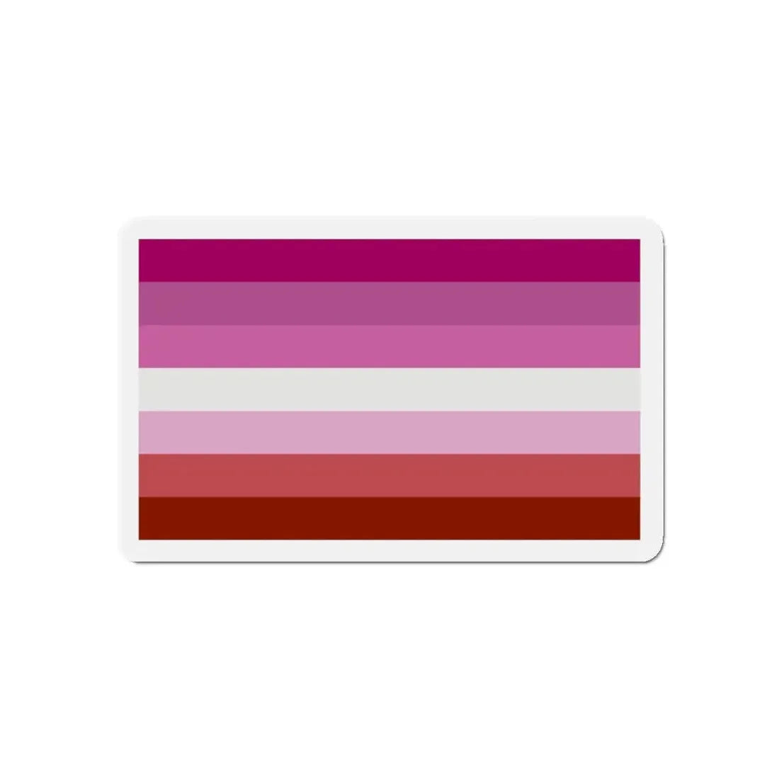 Lesbian Pride Flag - Refrigerator Magnet - The Sticker Space