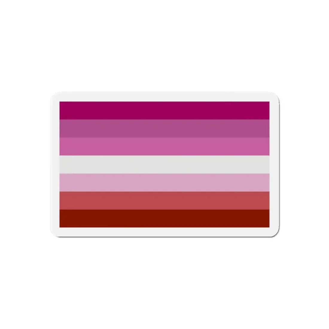Lesbian Pride Flag - Refrigerator Magnet - The Sticker Space