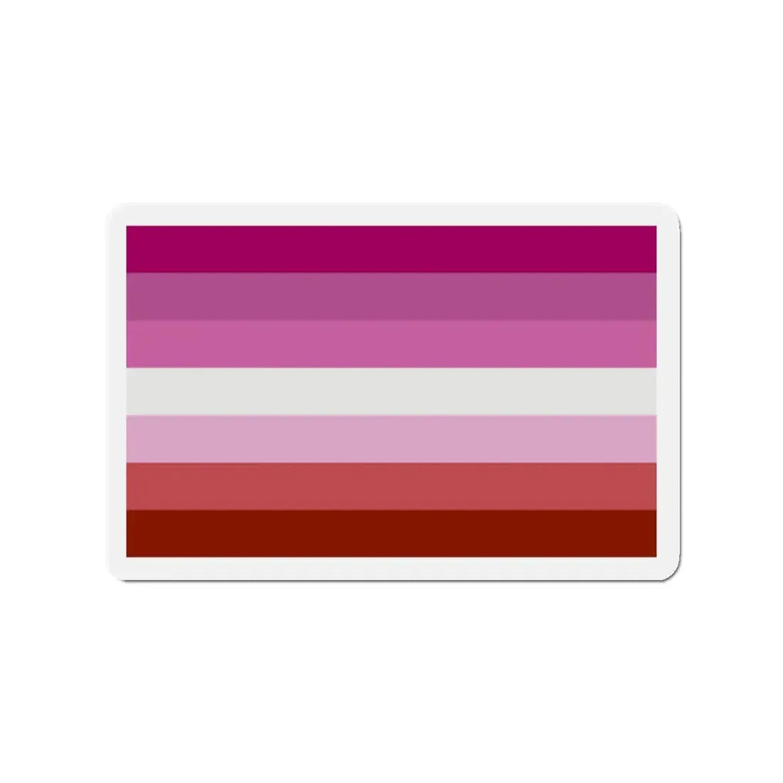 Lesbian Pride Flag - Refrigerator Magnet - The Sticker Space