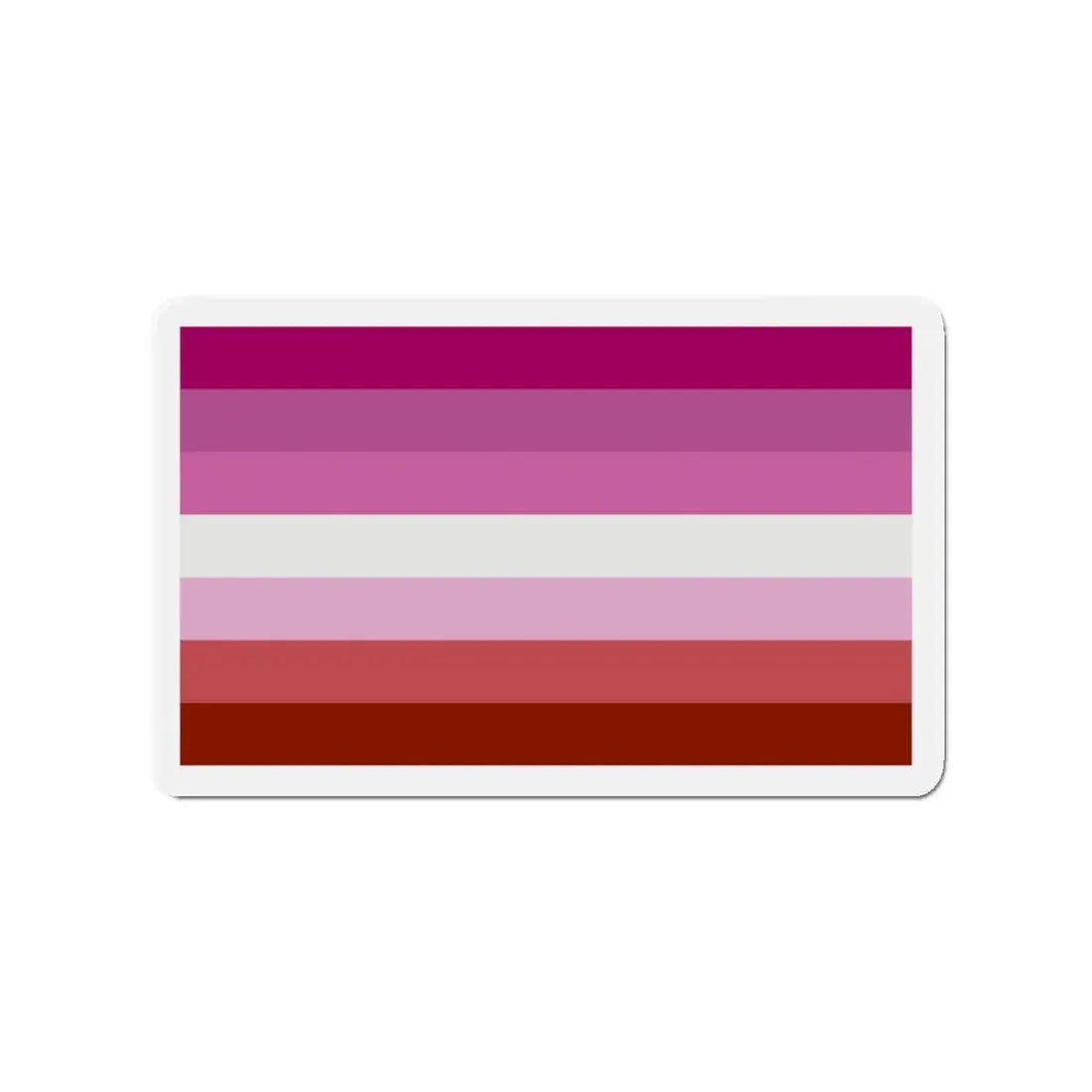 Lesbian Pride Flag - Refrigerator Magnet - The Sticker Space
