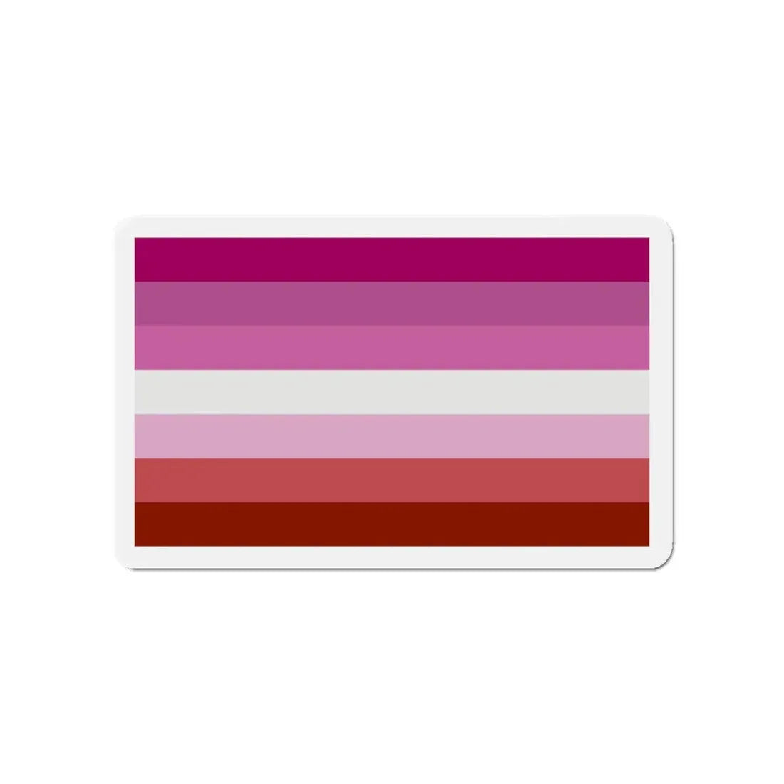 Lesbian Pride Flag - Refrigerator Magnet - The Sticker Space