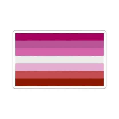 Lesbian Pride Flag STICKER Vinyl Die-Cut Decal 3 Inch - The Sticker Space