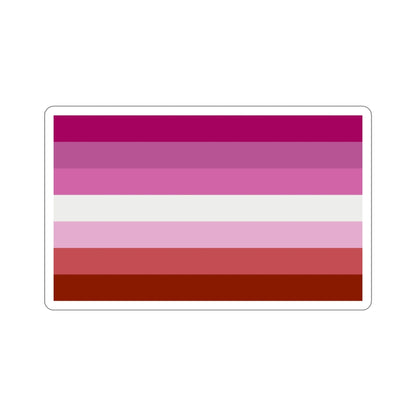 Lesbian Pride Flag STICKER Vinyl Die-Cut Decal-4 Inch-The Sticker Space