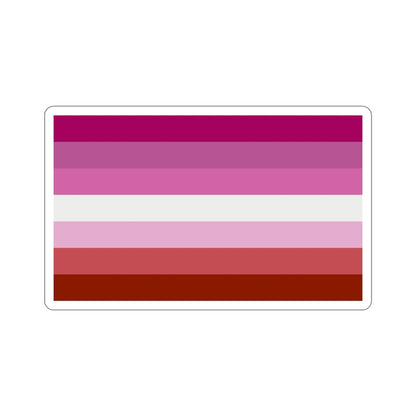 Lesbian Pride Flag STICKER Vinyl Die-Cut Decal-5 Inch-The Sticker Space