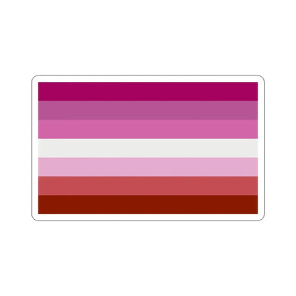 Lesbian Pride Flag STICKER Vinyl Die-Cut Decal 5 Inch - The Sticker Space
