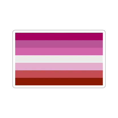 Lesbian Pride Flag STICKER Vinyl Die-Cut Decal - The Sticker Space