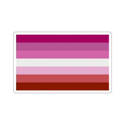 Lesbian Pride Flag STICKER Vinyl Die-Cut Decal - The Sticker Space