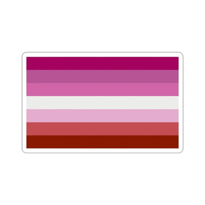 Lesbian Pride Flag STICKER Vinyl Die-Cut Decal - The Sticker Space