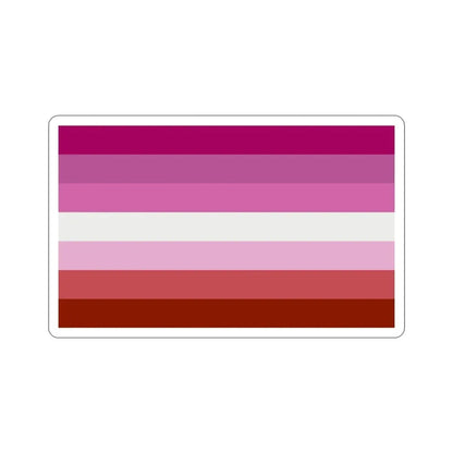 Lesbian Pride Flag STICKER Vinyl Die-Cut Decal - The Sticker Space