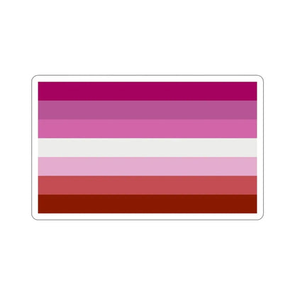 Lesbian Pride Flag STICKER Vinyl Die-Cut Decal - The Sticker Space
