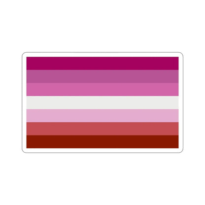 Lesbian Pride Flag STICKER Vinyl Die-Cut Decal - The Sticker Space